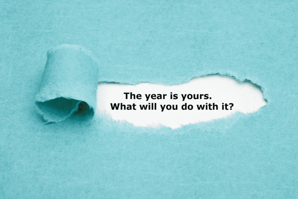 The year is yours. 5 New Year's Resolution Goals